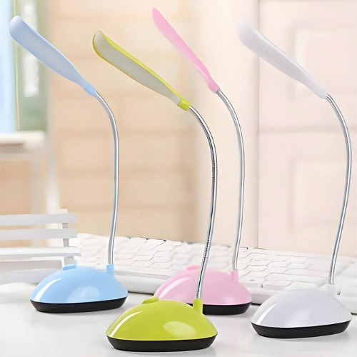 Mini Folding Table Lamp, Battery-Powered LED, Eye Protection, Gift for Holidays