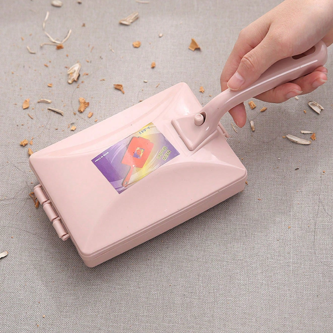 Multifunction Household Handheld Double Roller Carpet Brush Crumb Clean Tools UK