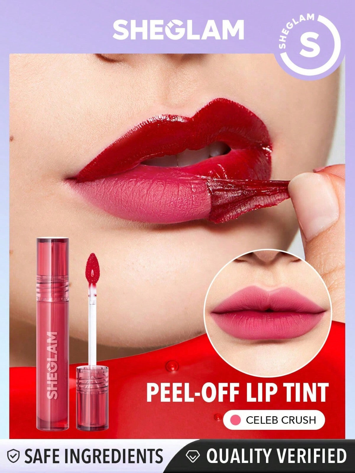 Peel Off Lip Stain Peel Off Lip Tint Stain Highly Pigmented Lip Peel Off Stain