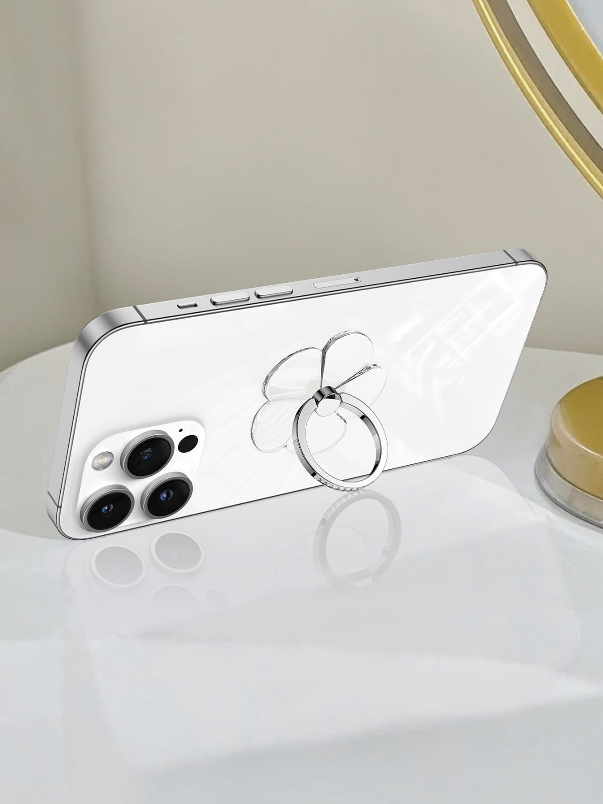 Mobile Phone Heart Ring Holder Finger Grip 360° Stand Mount for Mobile Phones