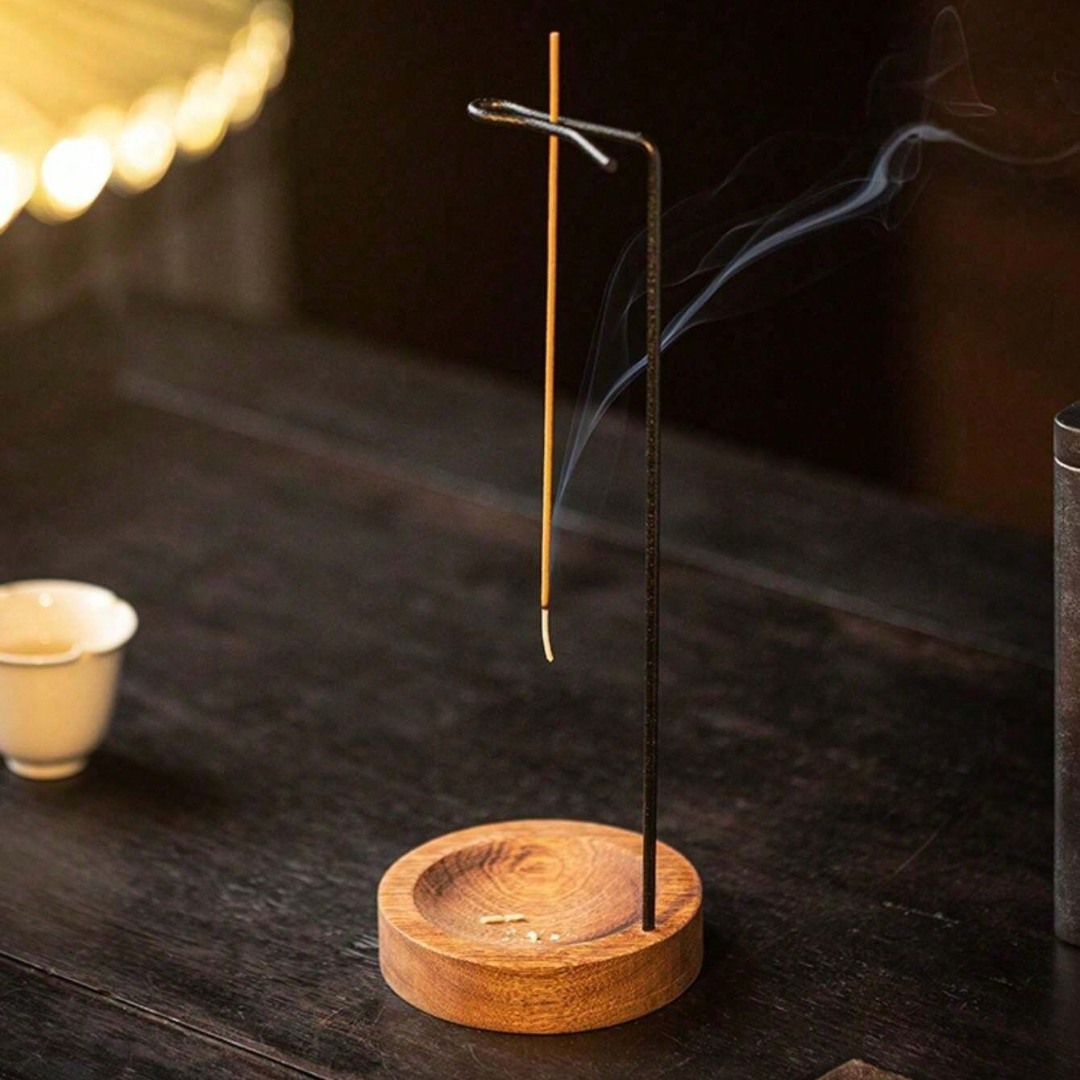 Incense Burners Stick Holder Wood Home Aromatherapy Tray Stick Ornaments Burner