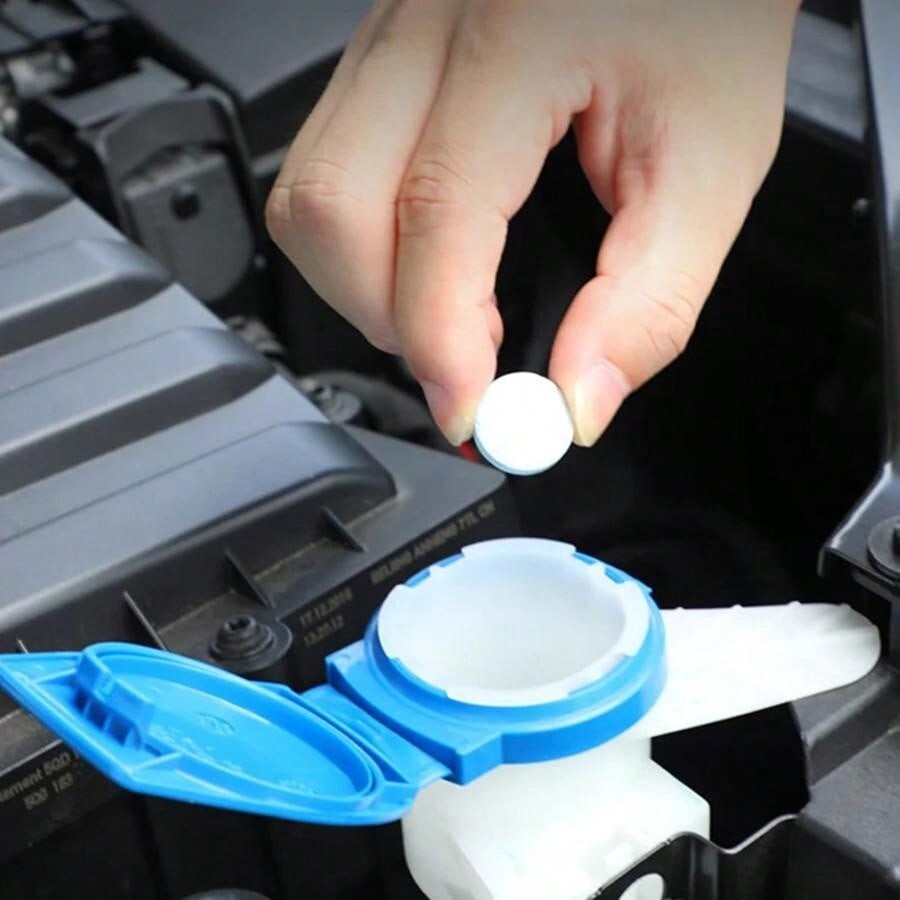 100PCS SCREEN WASH WINDSCREEN FLUID TABLETS CHEAPEST Solid Cleaner 100PCS