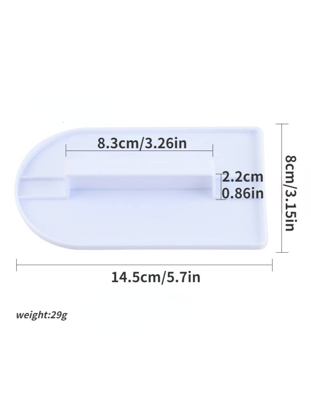 CAKE DECORATING SMOOTHER PADDLE ICING FONDANT POLISHER FINISHER SUGARCRAFT CUP