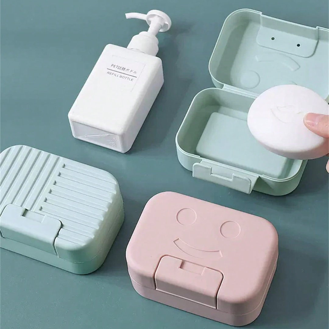 Travel Waterproof Soap Dishes Soap Case Soap Box Sealed Soap Holder Container UK