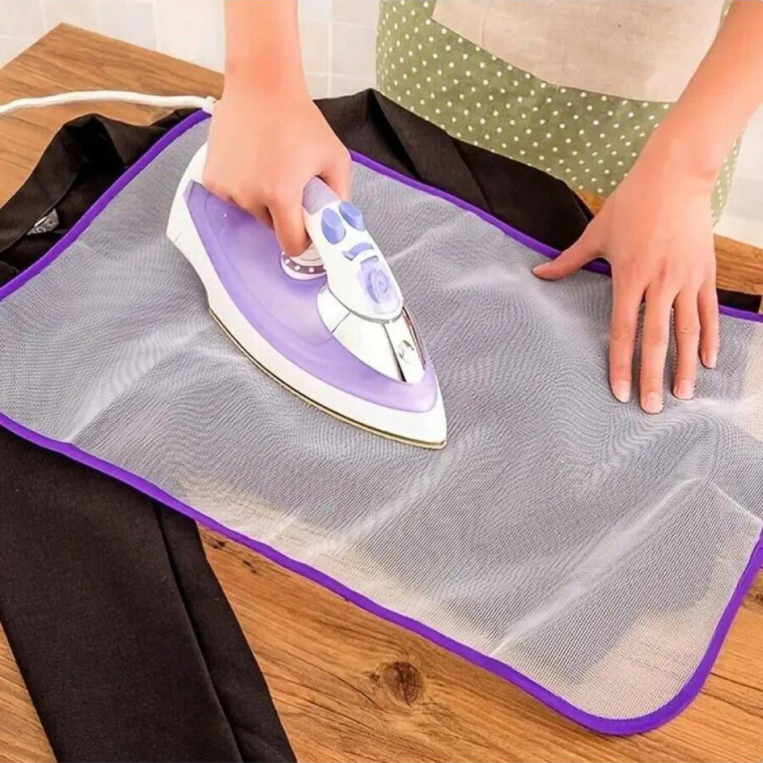 Ironing Mesh Mat High Heat Resistance Clothes Protector Board Cover Net UK