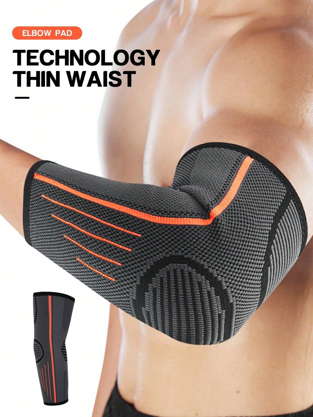 Elbow Brace Support Compression Sleeve Tennis Golfer Arthritis Pain Gym Easy Fit