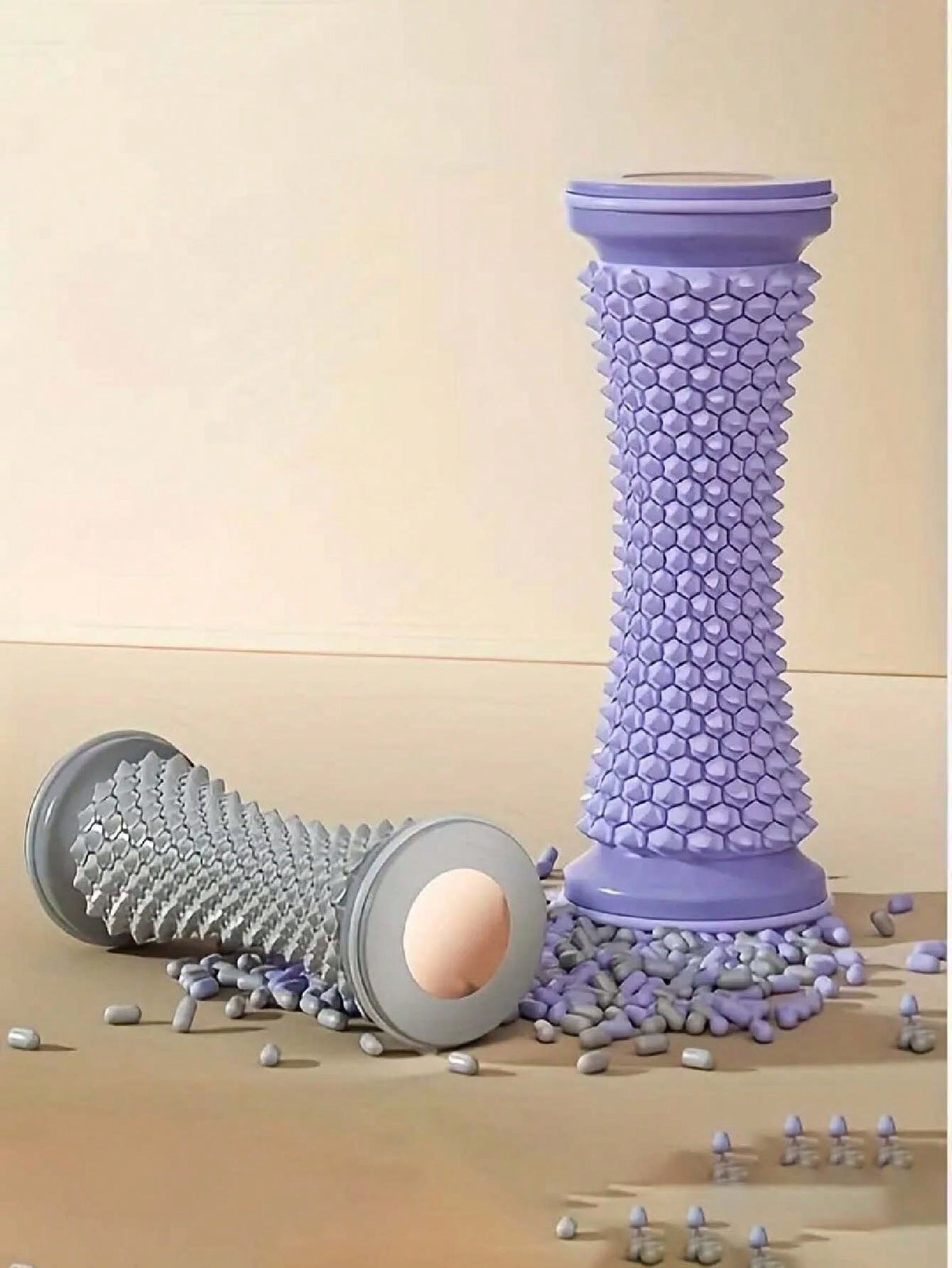Foot Massage Roller Body Muscle Pain Relief Plantar Fasciitis Feet Massager