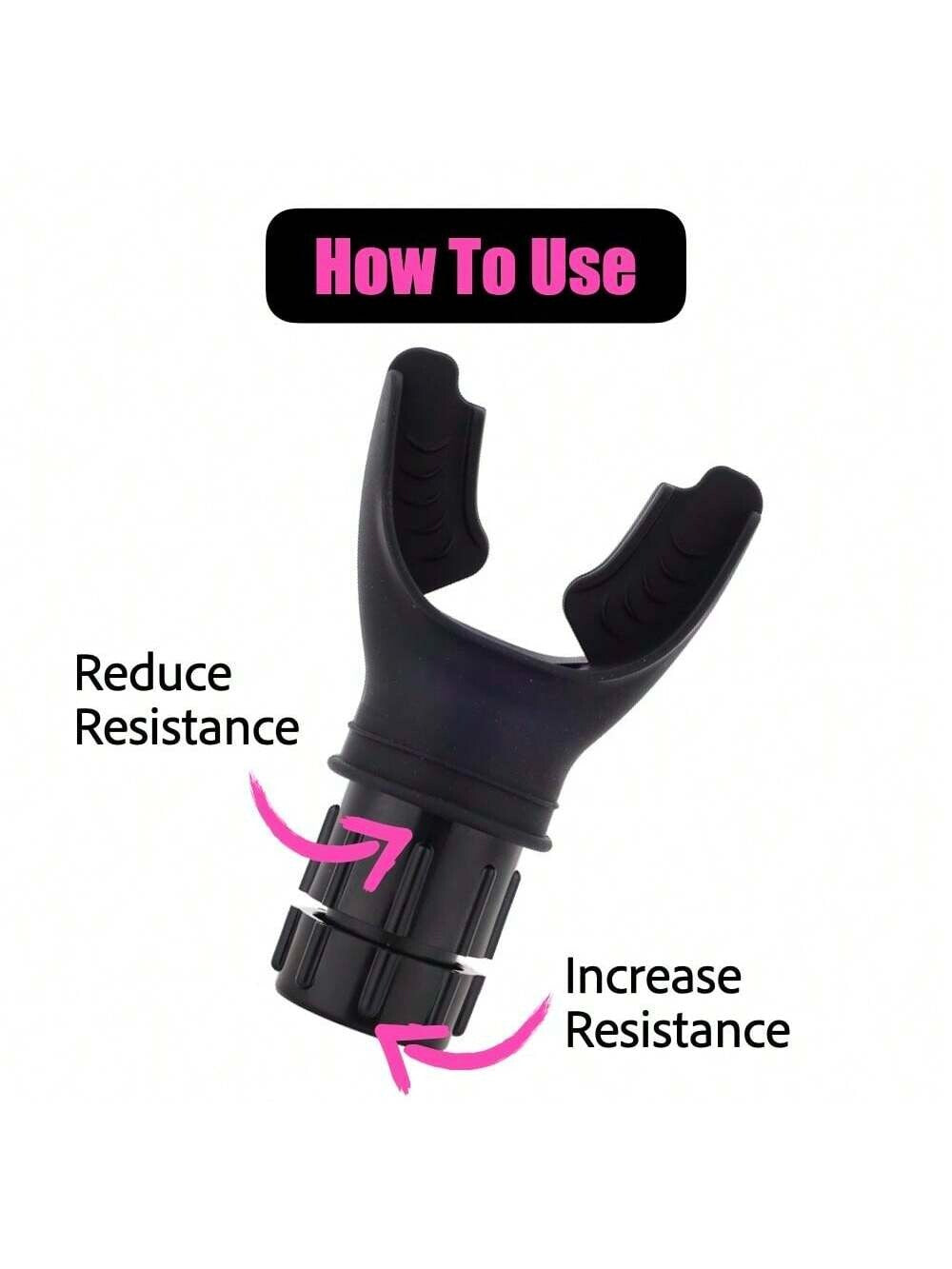 Breathing Trainer Lung Respirator Fitness Equipment Respiratory Exercise