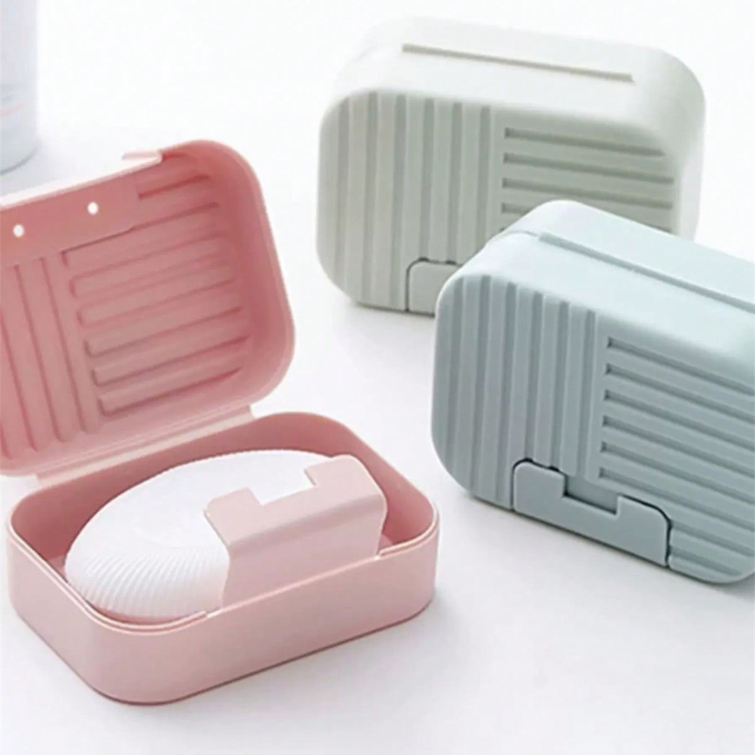Travel Waterproof Soap Dishes Soap Case Soap Box Sealed Soap Holder Container UK
