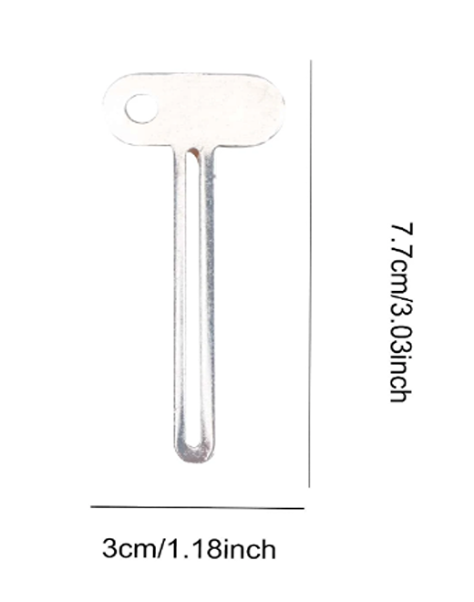 Metal Toothpaste Squeezer Tube Keys Roller Dispenser Manual Toothpaste Squeezer
