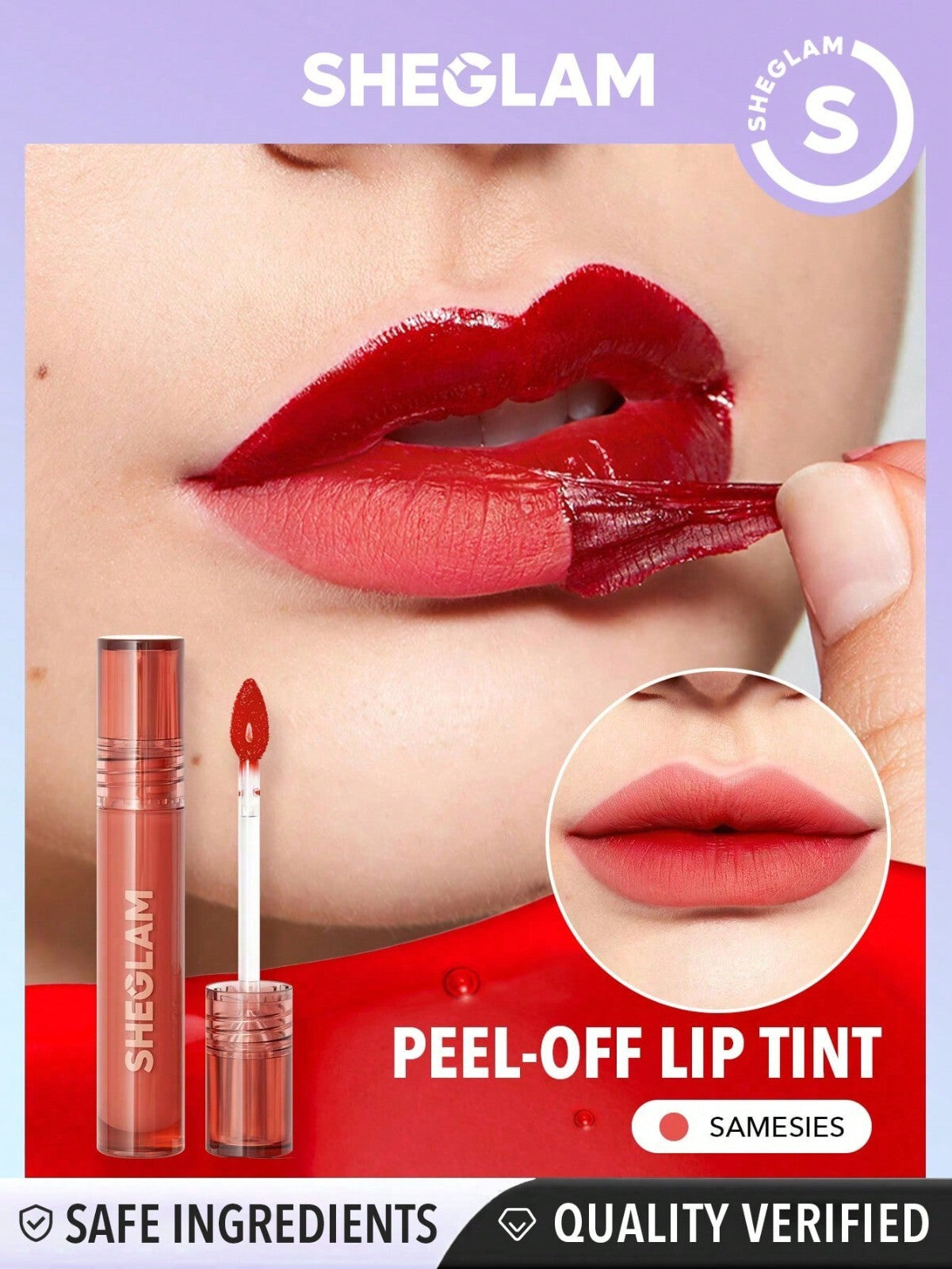 Peel Off Lip Stain Peel Off Lip Tint Stain Highly Pigmented Lip Peel Off Stain