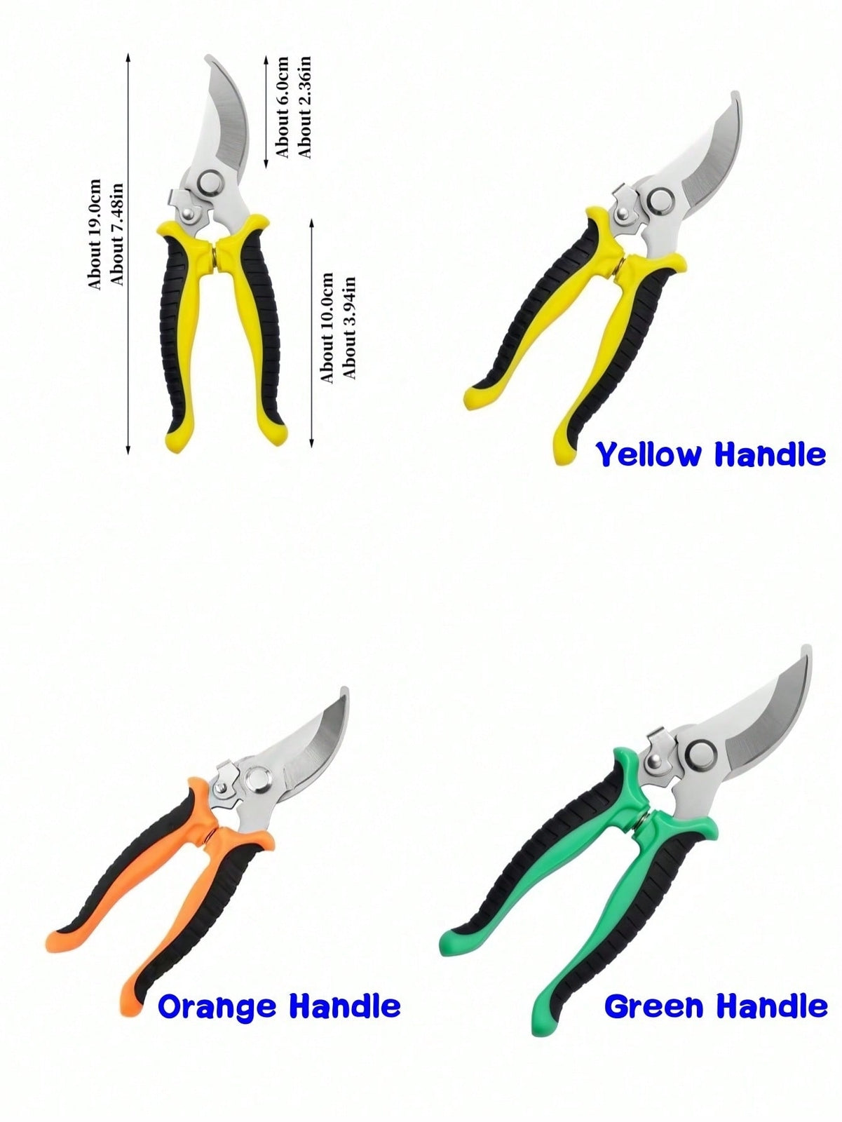 Gardening Secateurs Garden Pruning Shears Shrub Branch Trimmer Pruner Scissors