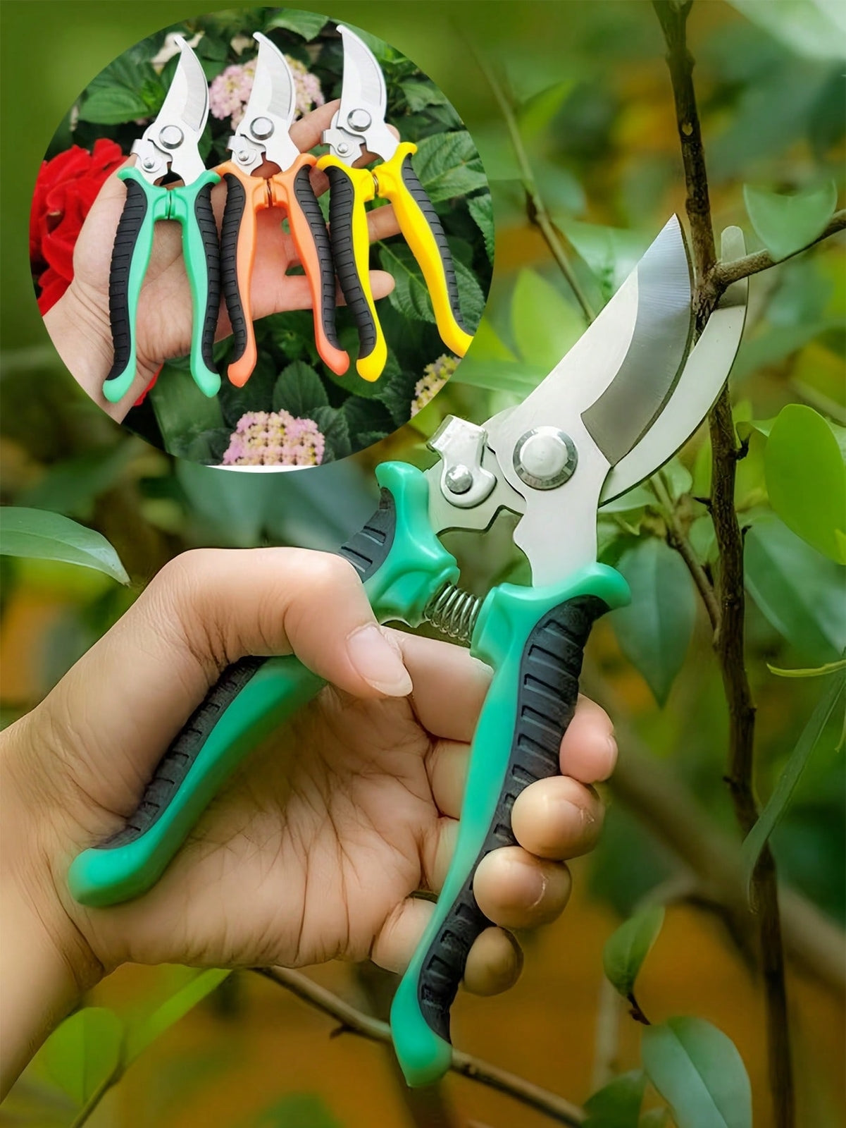 Gardening Secateurs Garden Pruning Shears Shrub Branch Trimmer Pruner Scissors