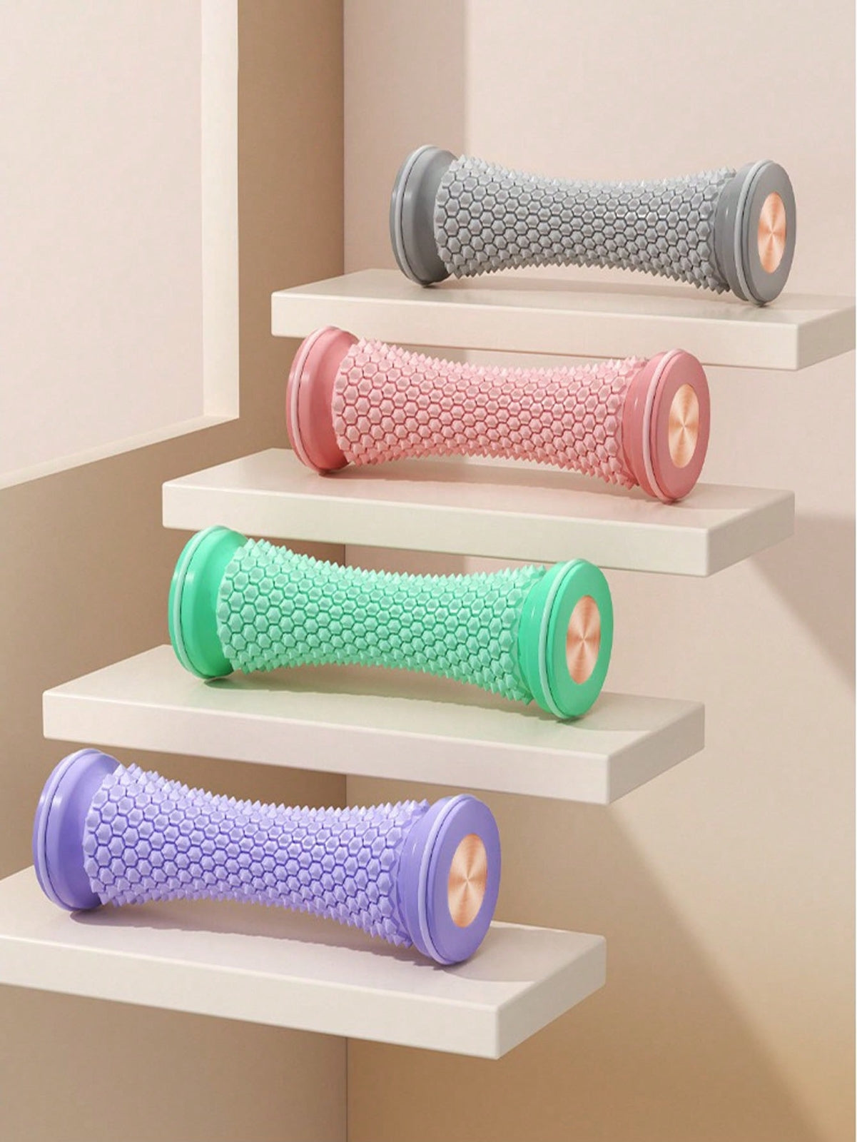 Foot Massage Roller Body Muscle Pain Relief Plantar Fasciitis Feet Massager