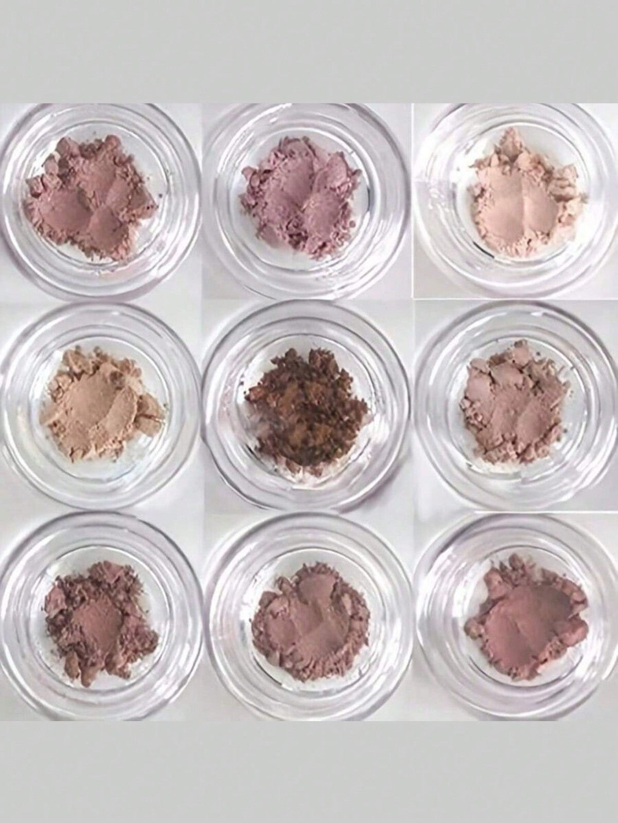 10pcs Small Clear Plastic Sample Travel Jar Containers Round Cosmetic Makeup Pot