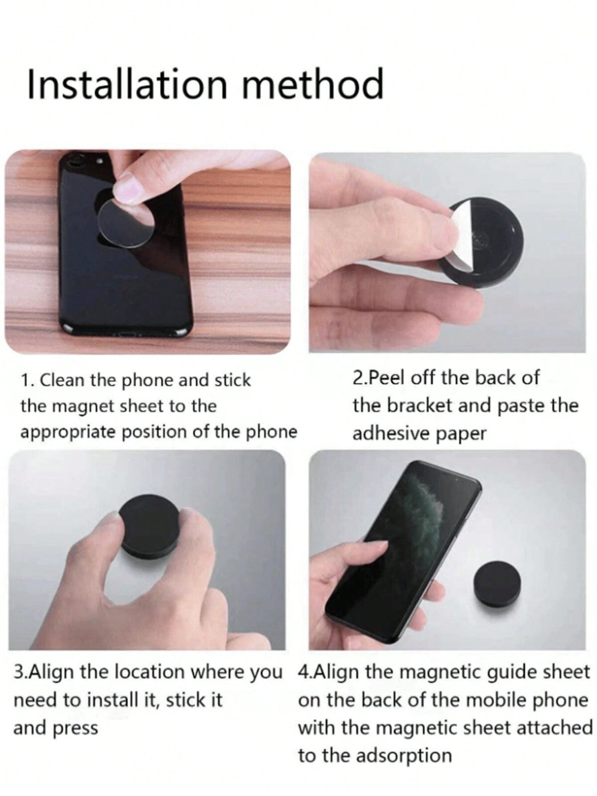 Universal Car Magnetic Mobile Phone Holder Dashboard Mount "BEST QUALITY"
