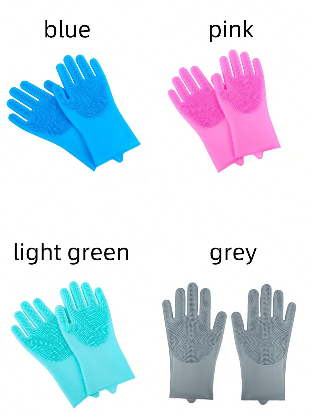 Pet Grooming Glove for Dogs & Cats - Bathing, Shampoo, Hair Removal & Scrubber