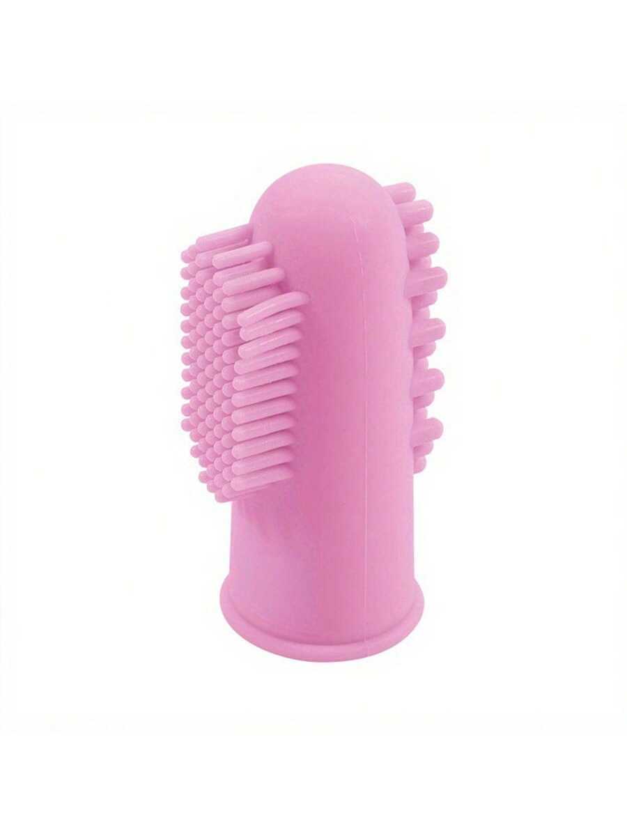6x Pet Finger Toothbrush Dogs Cats Dental Cleaning Teeth Care Soft Finger Brush