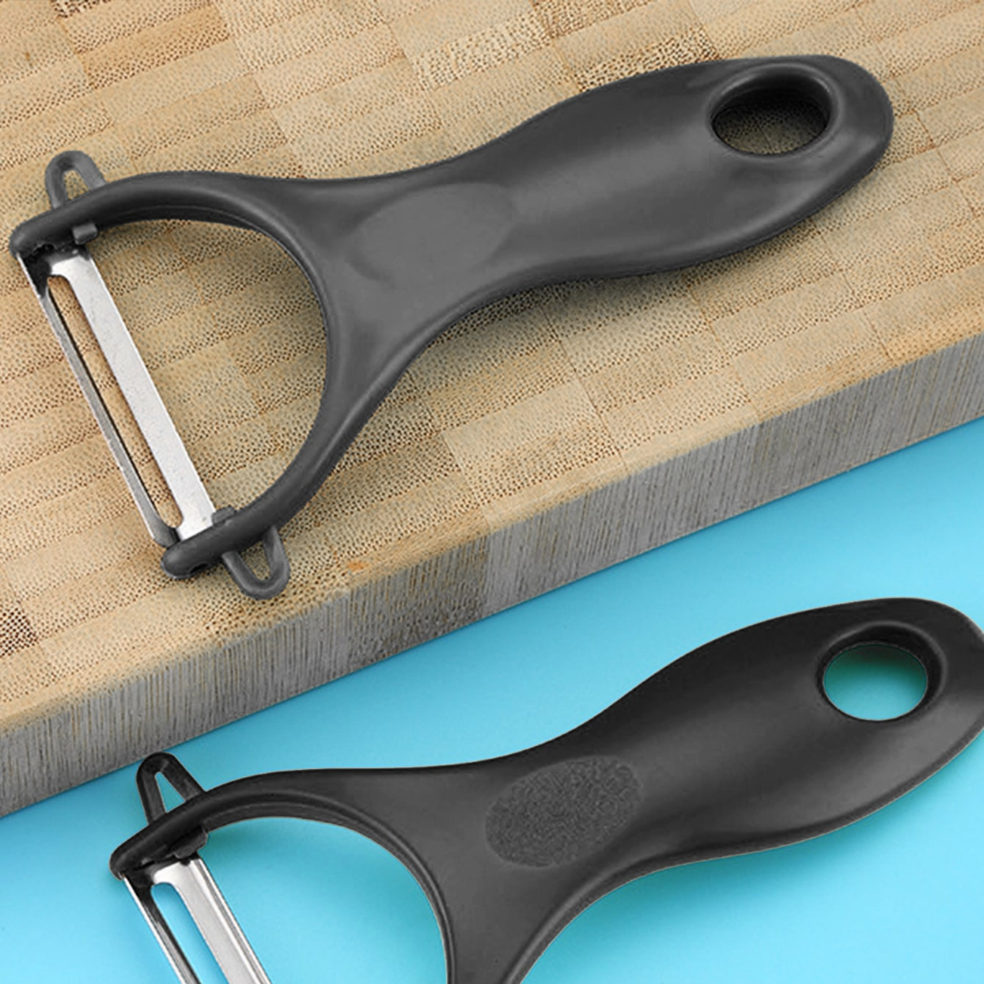 Stainless Steel Potato Peeler Fruit Vegetable Spud Speed Slicer French Cutter UK