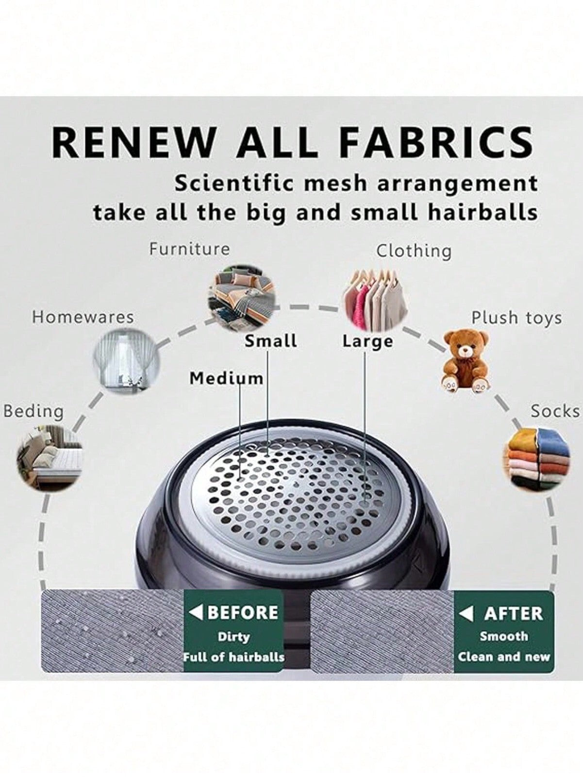 Electric Lint Remover Clothes Cleaner Fabric Shaver USB Rechargeable Defuzzer UK