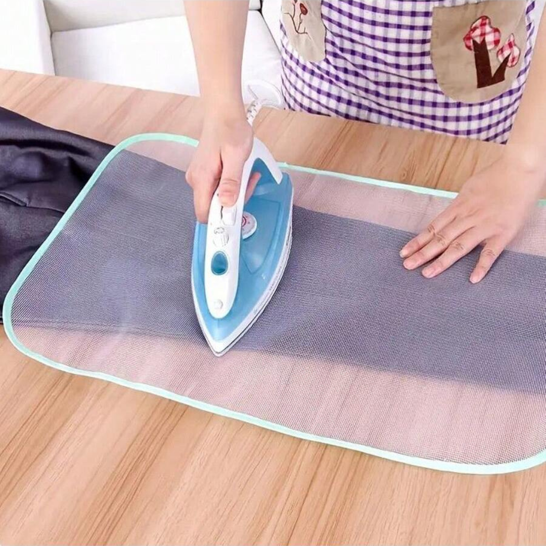 Ironing Mesh Mat High Heat Resistance Clothes Protector Board Cover Net UK