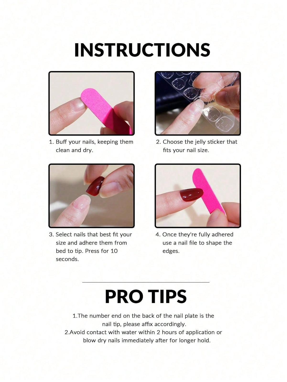 24X Short Square False Nails. Full Cover Fake Nail Tips. Many Colours UK SELLER