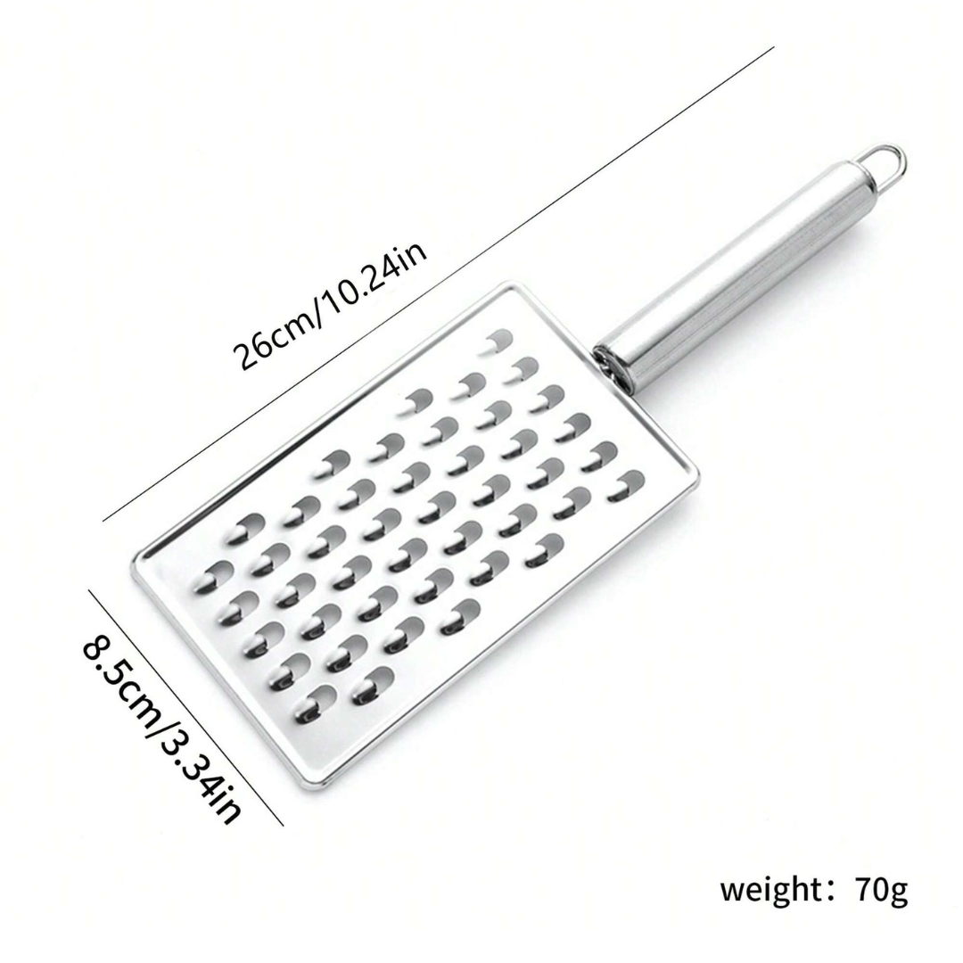 Stainless Steel Cheese Grater Zester Handheld Food Fruits Vegetable Shredder UK