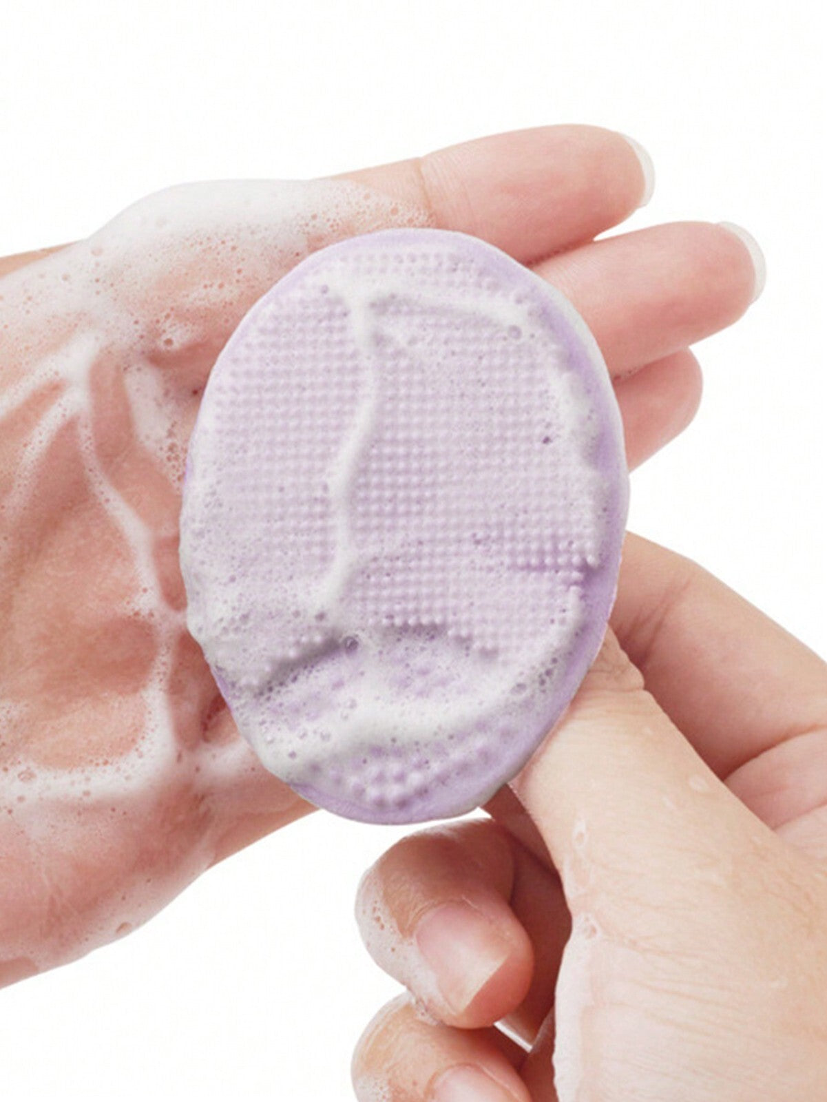 Face Scrubber Soft Silicone Facial Cleansing Brush Face Exfoliator Blackhead Pad