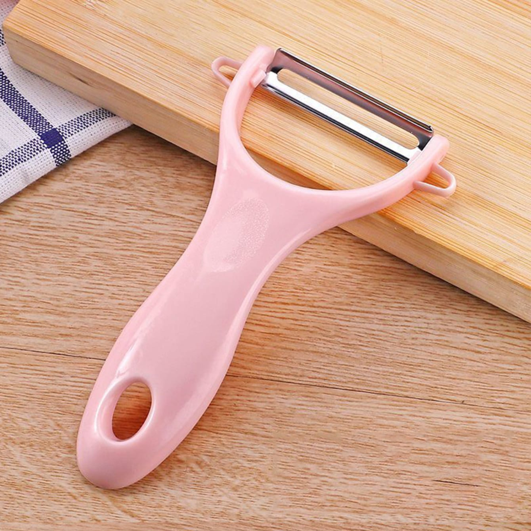 Stainless Steel Potato Peeler Fruit Vegetable Spud Speed Slicer French Cutter UK