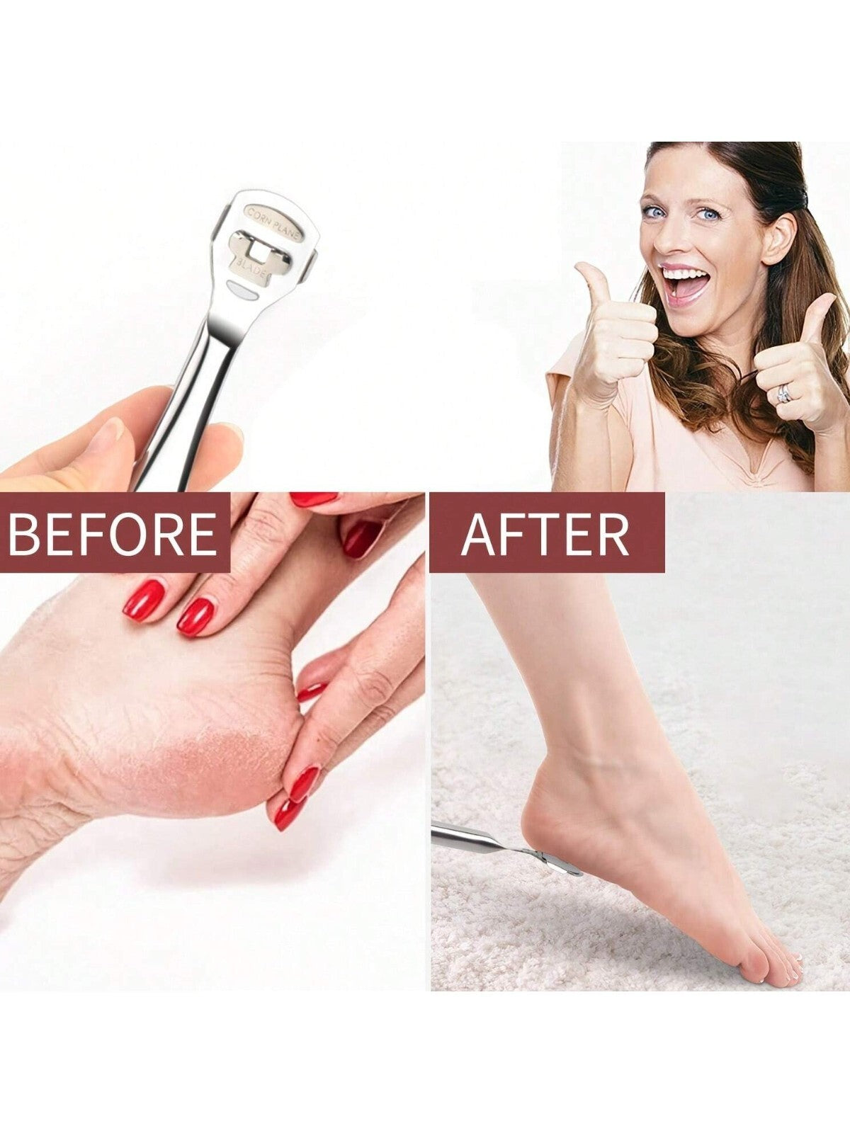Foot File Rasp Callus Remover Foot File Scraper Hard Dead Skin Scrubber Pedicure