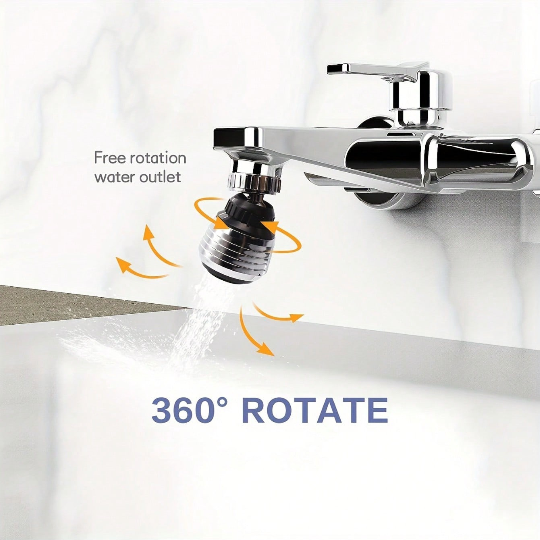 360° Rotate Swivel Water Saving Tap Aerator Diffuser Faucet Nozzle Filter UK