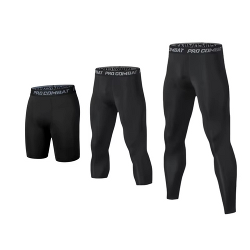 Men’s Compression Running Tights Cool Dry Gym Sports Baselayer UK