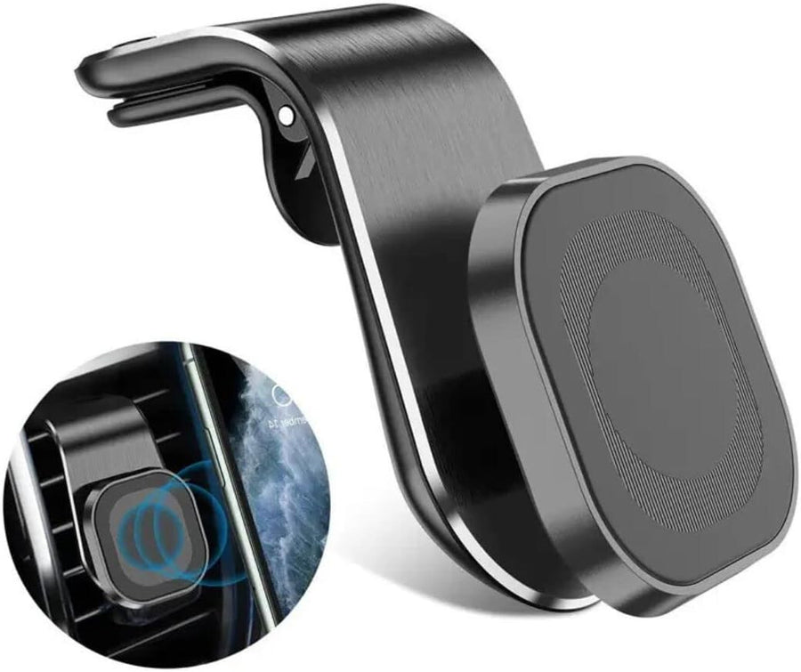 Magnetic Car Phone Holder Mount 360° Rotating Dashboard Air Vent Clip