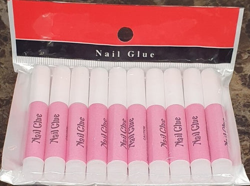 False Nail Glue 10x 2g Bottles Extra Strong Fake False Nail Glue Nail Art
