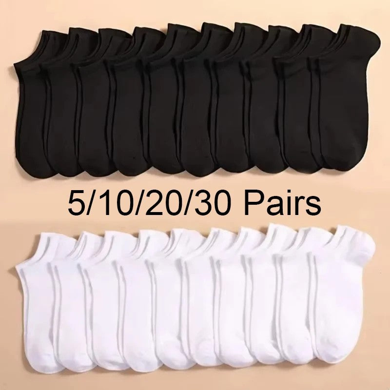 Mens Womens Trainer Liner Ankle Socks Invisible Cotton Low Cut Sports Socks lot