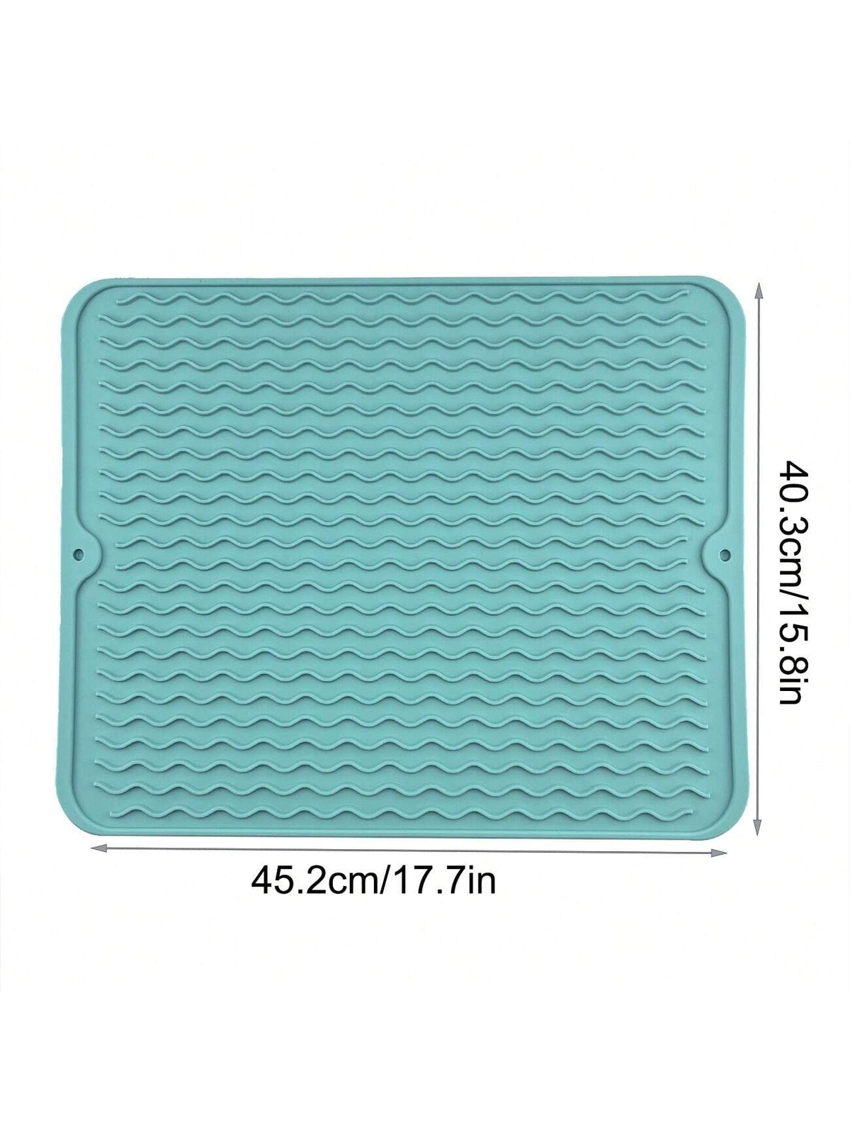 Silicone Sink Drying Mat Heat Resistant Kitchen Rectangle Non Slip Dish Drainer