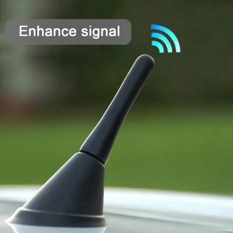 Universal Car Antenna – Strong FM/AM/DAB Roof Mount 6.5cm with Screws