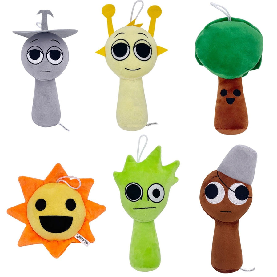 20CM SPRUNKI PLUSH  SIMON OREN WINDA FULL RANGE CHARACTER DOLL PLUSH TOY UK