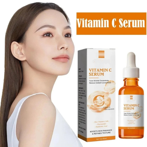 VITAMIN C FACE SERUM ANTI-AGING WRINKLE REMOVER LIFTING BRIGHTENING 30ML