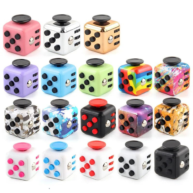Fidget Cube Spinner Stress Relief Finger Hand Magic Toy Anxiety ADHD Adult Kids