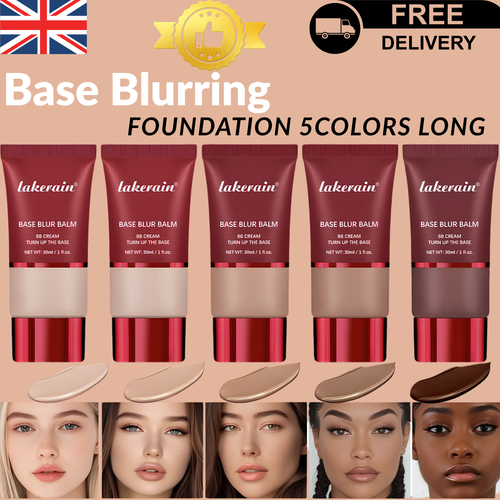 Base Blurring Foundation 5Colors Long Lasting 24H Control Oil Smooth Matte Balan