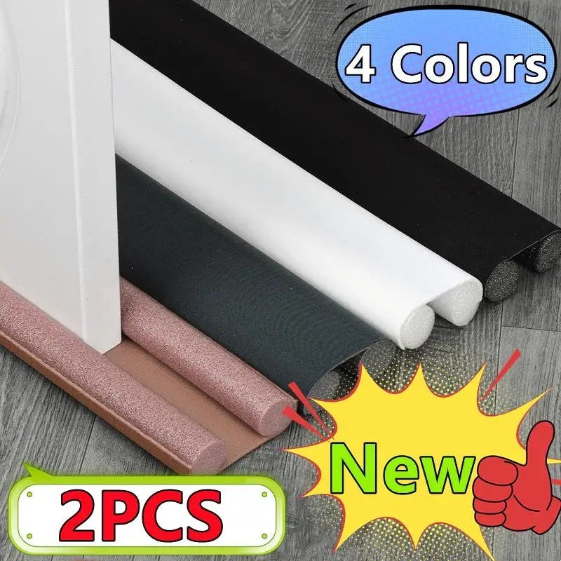 Under Door Foam Strip Draught Excluder Seal Bottom Guard Windows Draft Stopper